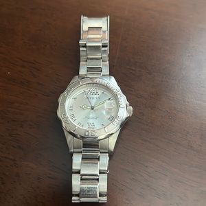 Invicta Ladies Watch - 38 mm Pro Diver Silver Dial Stainless Steel